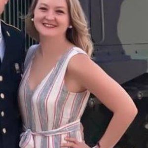 GAP Red, White and Blue Linen Blend Jumpsuit XS
